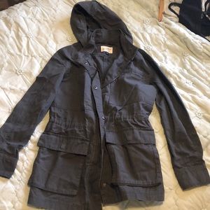 Blue/grey utility jacket